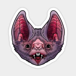 Vampire bat face Magnet