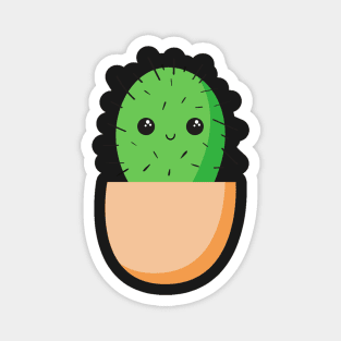 The Cute Cactus Magnet