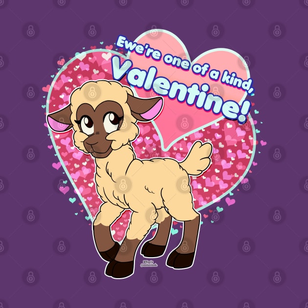 Sweet Sheep - Valentine's Day (Original) by K-Tee's CreeativeWorks