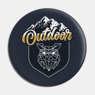 Outdoor Owl Pin