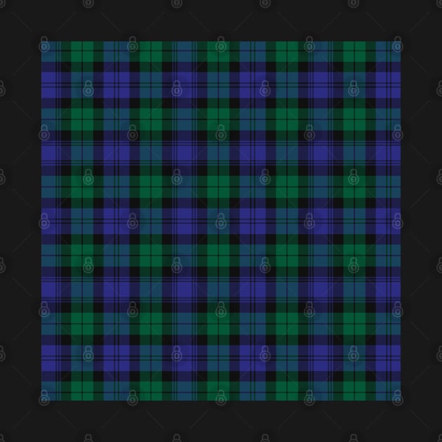 Blackwatch Modern Plaid Tartan Scottish by ScottishShop