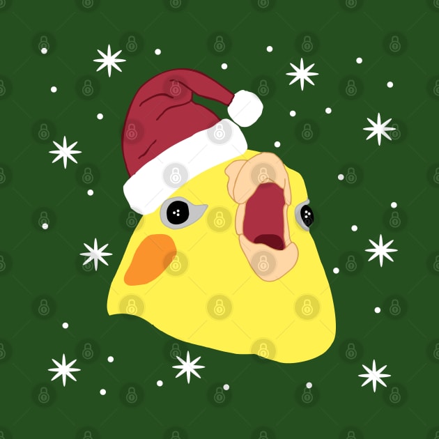 christmas screaming cockatiel doodle by FandomizedRose