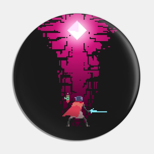 Hyper Light Drifter gem Pin by FbsArts