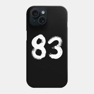 Number 83 Phone Case