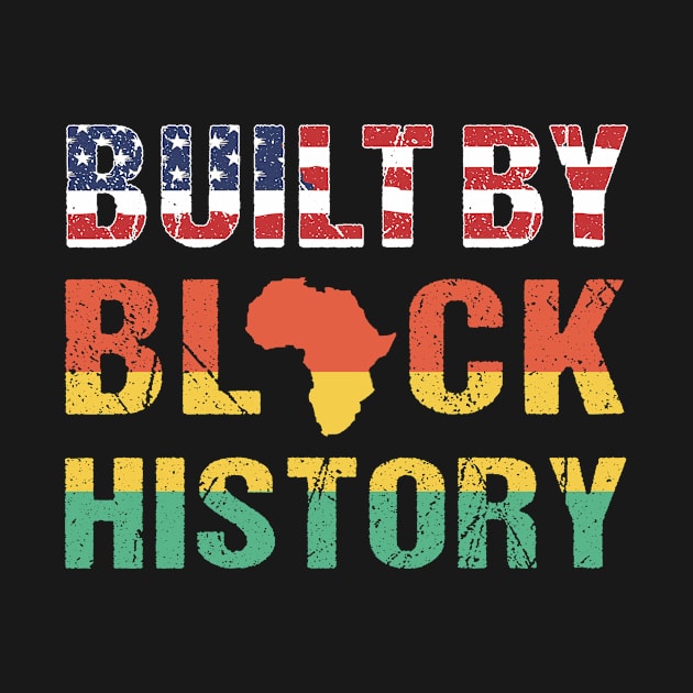 Black History Month 2021 shirt  Built By Black History by BuzzTeeStore