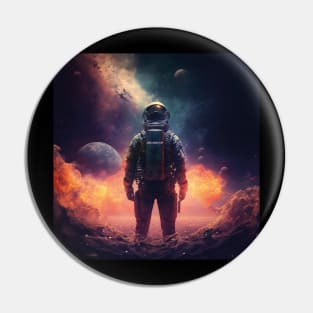 astronaut Pin