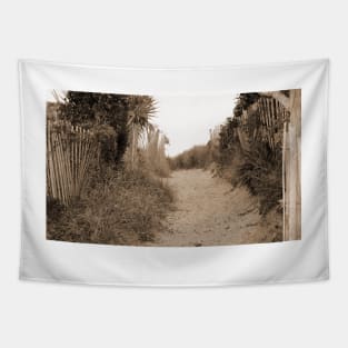 Path To The Beach Tapestry