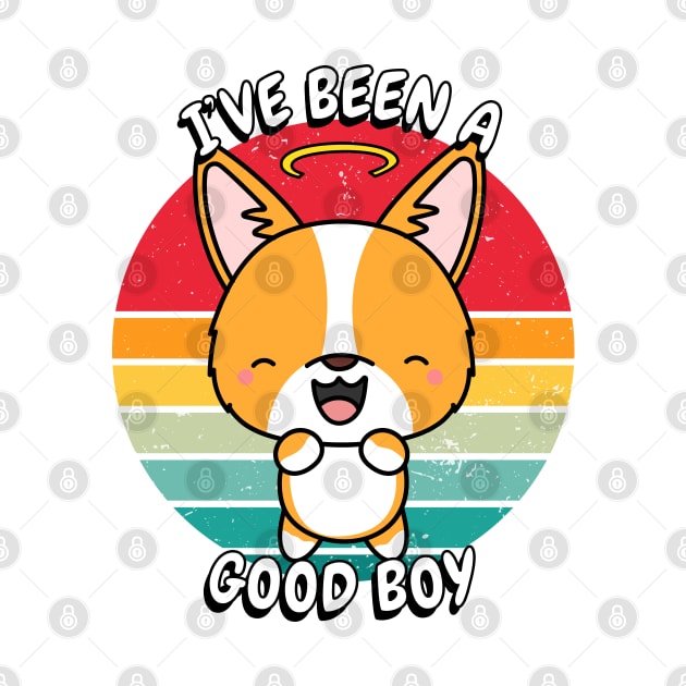 Cute corgi dog is a good boy by Pet Station