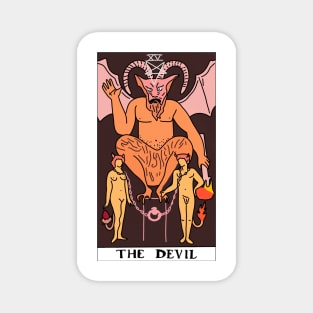 The Devil Tarot Card Magnet