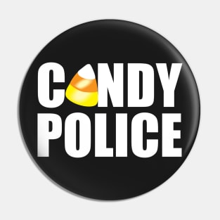 Funny Halloween Gifts Candy Police Pin