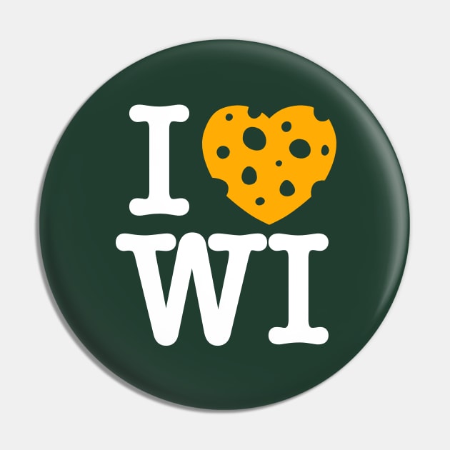 I love Wisconsin - Green Bay on Green Pin by aaronsartroom