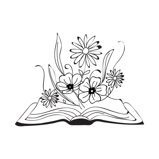 Flower Book, I love reading, Reading, Library, Book worm, Read books, Fantasy reading by snowshade