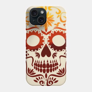 mexican skull. Phone Case