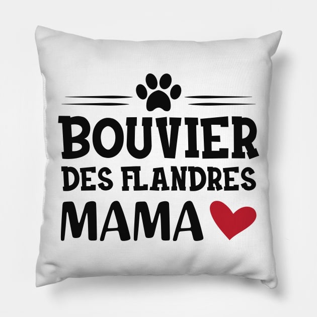 Bouvier des flandres mama Pillow by KC Happy Shop