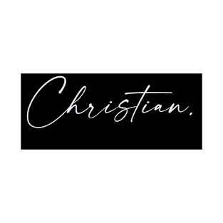 Christian Name, Christian Birthday T-Shirt