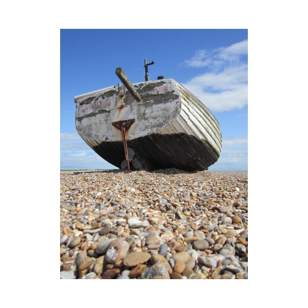 The Old Fishing Boat - Aldeburgh II by jamesknightsart