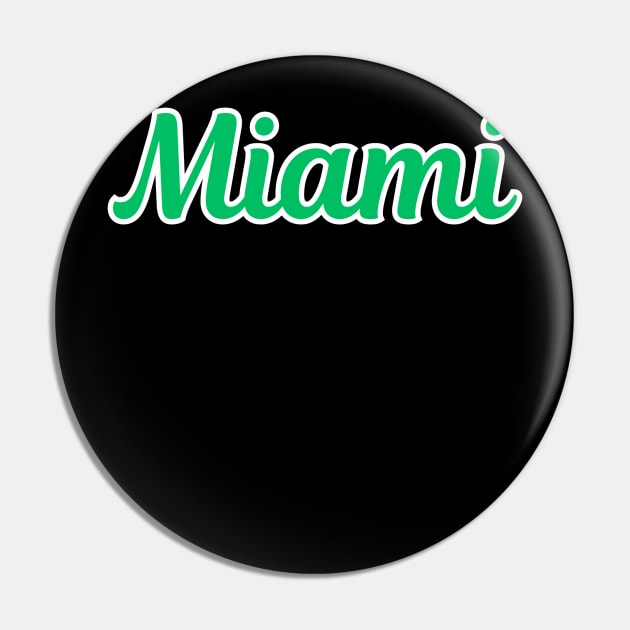 Miami Script Pin by twothree