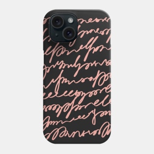 Secret letter Phone Case