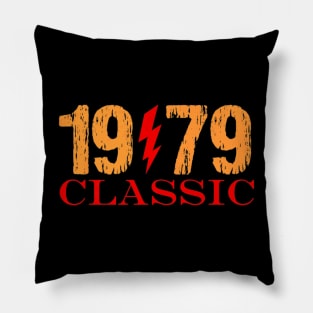 Classic 1979 Rock 44th Birthday Pillow