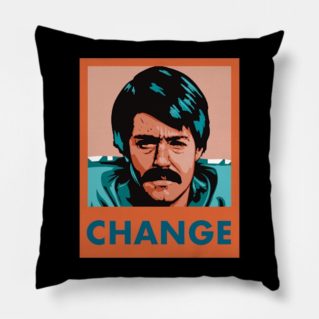 Finkle Change Pillow by @johnnehill