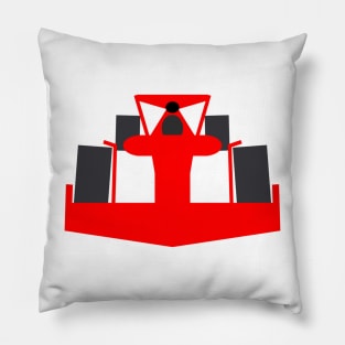 Formula racer 55 Pillow