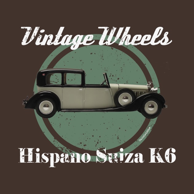 Vintage Wheels - Hispano Suiza K6 by DaJellah