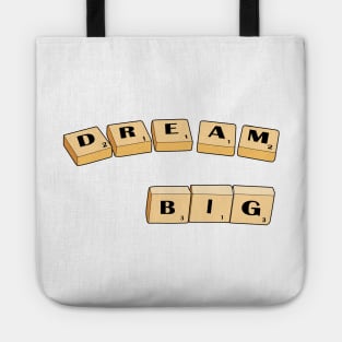 Dream Big Scrabble Tote