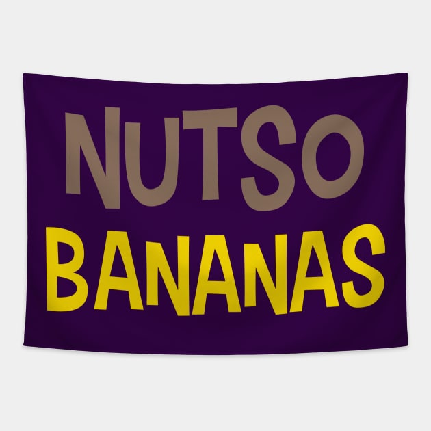 Nutso Bananas Tapestry by TheWriteStuff