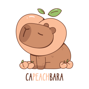 Capybara and Peaches T-Shirt