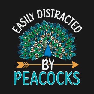 Peafowl & Blue Peacock Quote for a Peacock lover T-Shirt