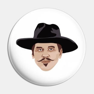 Doc Holiday Pin