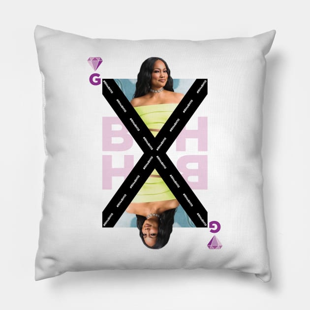 RHoBH X: Garcelle Beauvais Pillow by hashtagRHoBH