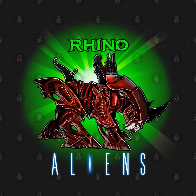 Rhino Alien by Ale_jediknigth