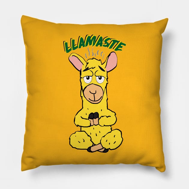 Llamaste Pillow by Roadkill Creations