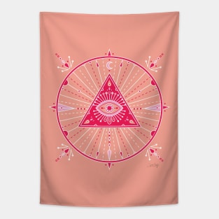 Evil Eye Mandala Tapestry