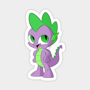 Spike at Your Service Magnet