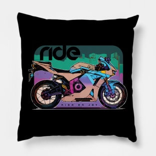 Ride cbr600rr cyber Pillow