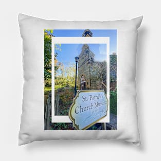 St Patricks Church Museum Sydney Nova Scotia Pillow