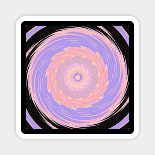 Swirl Soft Coloured Mandala Magnet