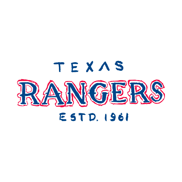 Texas Rangers 04 by Very Simple Graph