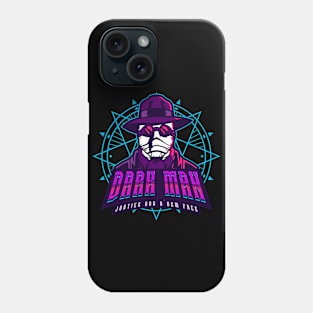 Dark Man Justice Has A New Face Phone Case