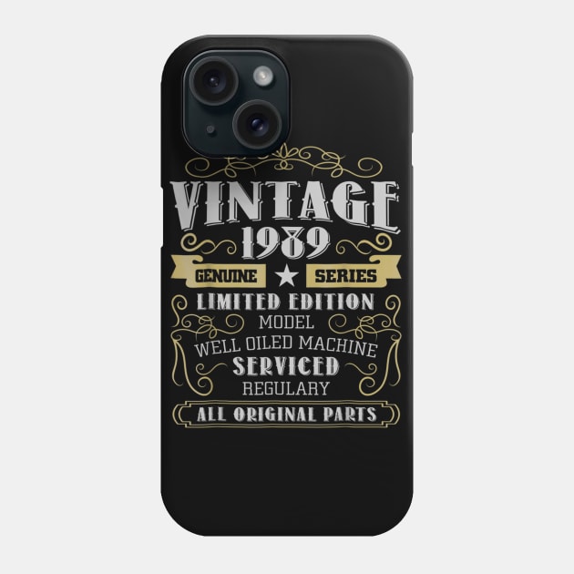 Vintage 1989 31th Birthday Gift Funny 31 years old Phone Case by semprebummer7