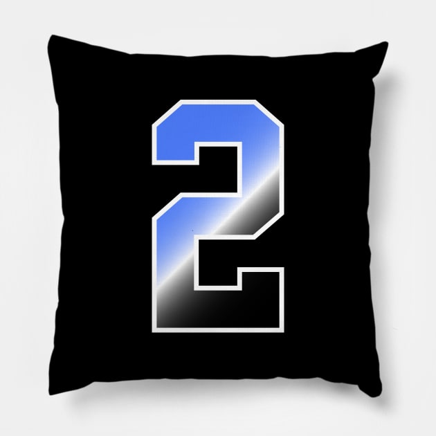 number 2 Pillow by Eric Okore