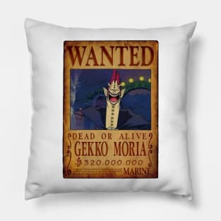 Gecko Moria Wanted Poster Pillow