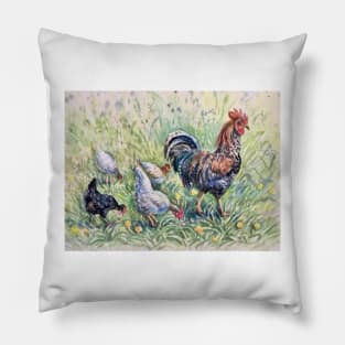 Rooster. Pillow