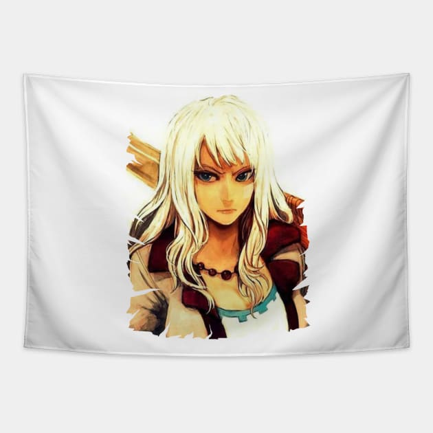 NICO OLVIA ANIME MERCHANDISE Tapestry by graficklisensick666