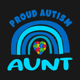 Proud Autism Aunt T-Shirt
