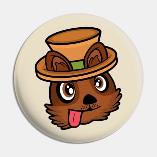 Goofy Quokka Wilson Pin