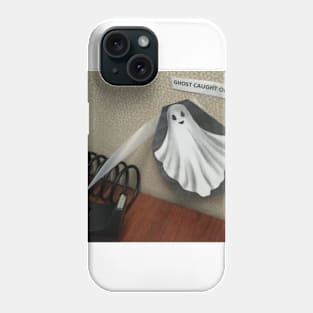 Ghost Caught on Tape Phone Case