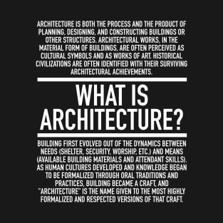 Architecture Defined - Architect T-Shirt